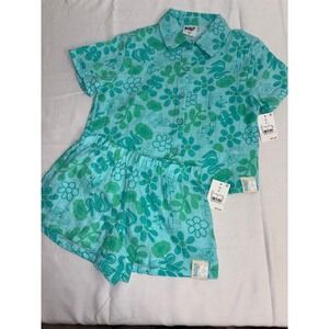 Bluey and Bingo Kids boys Short Sleeve Top and Shorts matching set Size 4T new